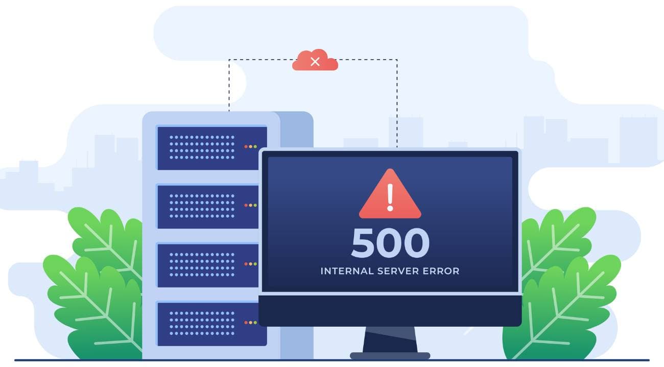 İnternet server error ve hata kodu 500 ne demek?