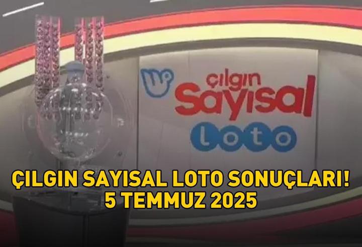 ÇILGIN SAYISAL LOTO SONUÇLARI 5 TEMMUZ 2025 | Milli Piyango Online ile Çılgın Sayısal Loto sonuçları açıklandı mı, nasıl öğrenilir?