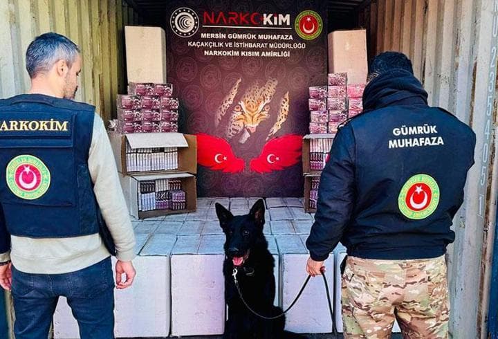 Üç gümrük kapısında 4,6 milyar liralık uyuşturucu ele geçirdi