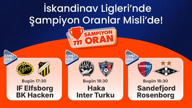 İskandinav Ligleri’nin heyecanı Şampiyon Oranlar ve canlı yayınlarla Misli’de yaşanıyor!